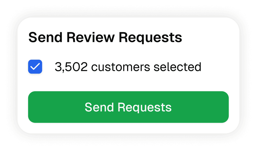 Bulk Review Requests