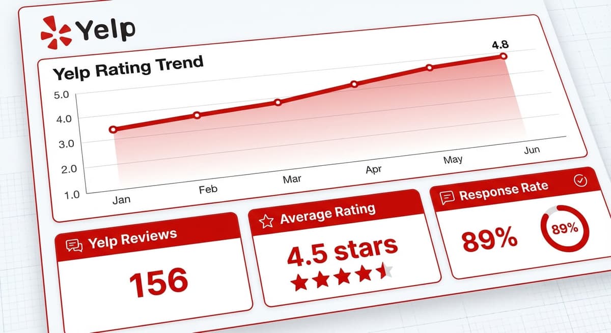 Yelp review monitoring